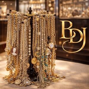 Discovery Lot • 1LB • Vintage Retro Mod Jewelry • Bulk Unsearched • Curated Mix